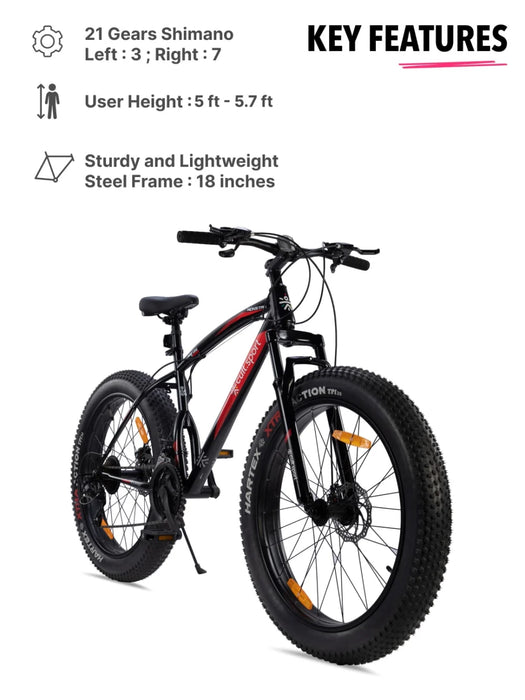 CULTSPORT MONSTRO 26T 21 SPEED