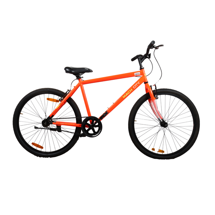 Mach city cycle hot sale with disc brake