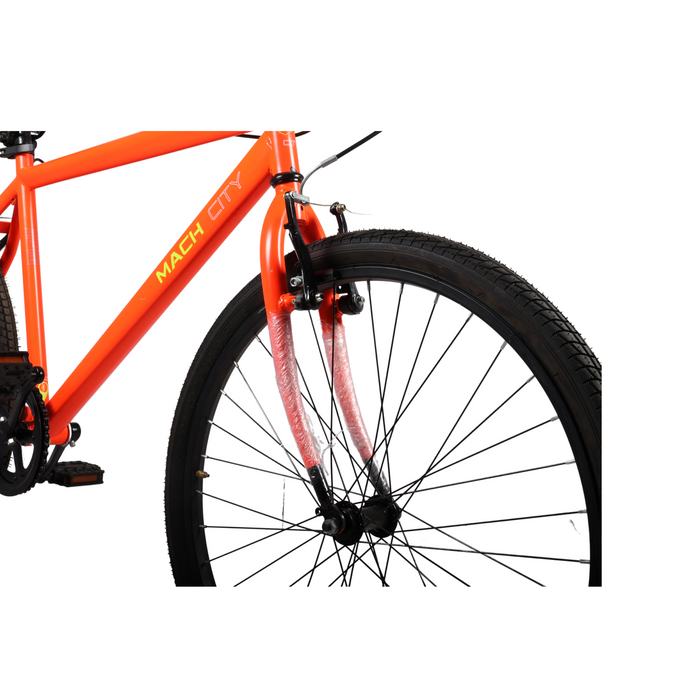 Mach city cycle red sales colour